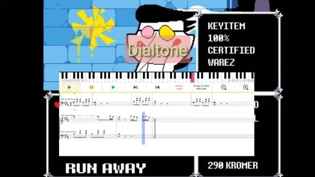 Dialtone 41 -piano Arrangement- (deltarune Chapter 2)