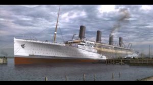 История британского судна „Britannic“