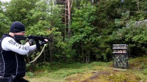 Пневматический АК - Юнкер 2: Как стреляет на дистанции 7 метров!?