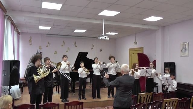 Губарев - Марш. Дрейзен - Берёзка. Духовой оркестр, дир. Михаил Лубянцев смотреть онлайн