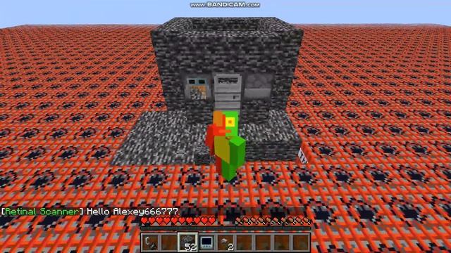 Построил бедроковый дом, чтобы выжить от 1000000 динамита. Эксперимент в «Майнкрафт». смотреть онлайн