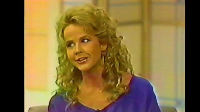 LINDA BLAIR irritates host with her little girl giggling
