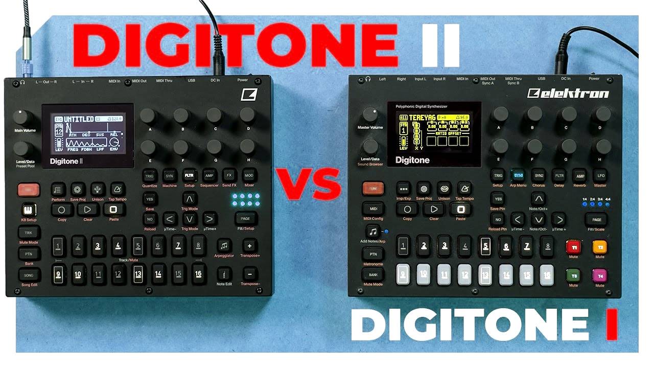 Elektron Digitone II vs Digitone I: Is it Worth Upgrade?