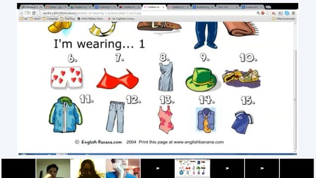 Vocabulary- Clothing смотреть онлайн