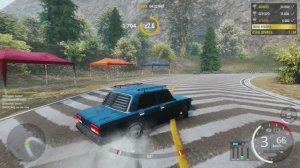 ВАЗ 2107 на Kami road в CarX