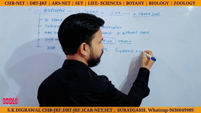 NUCLEIC ACID  PART-6  TRIPLEX DNA  TRIPLE HELIX DNA  G-QUADRULEX  UNIT-1  LIFE SCIENCE  SET