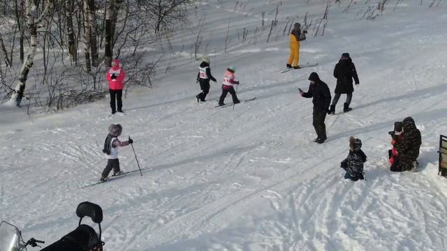 Лыжные гонки " Семейный забег"