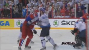 как Ковальчук вырубил фина