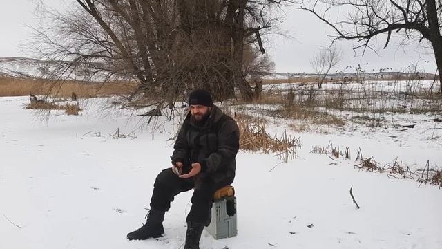 Зимние будни рыбака, провал!