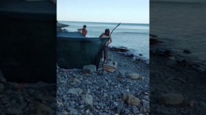 Отдых на море. Андрюша и Ксюша. Пятая серия.