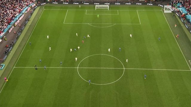 Euro-2020. Final. Italy - England (2nd half). Tactical camera смотреть онлайн
