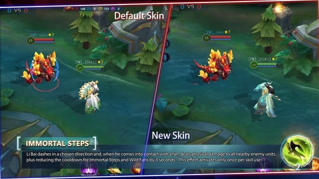 New Skin | Li Bai - Azure Custodian | Heroes Evolved | NetDragon смотреть онлайн