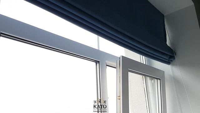 Римские шторы видео КАТО