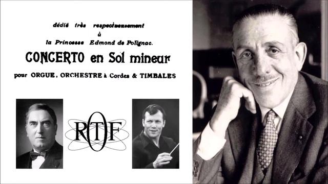 Poulenc: Organ Concerto (Duruflé/Prêtre ORTF 1961) смотреть онлайн