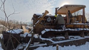 Нашли трактор Caterpillar 1949 года! Заведется ли?!