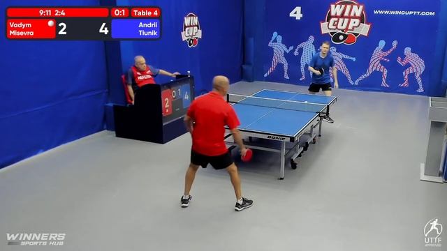 09:30 Vadym Misevra 0-3 Andrii Tiunik South 1 WIN CUP 12.09.2022 | TABLE TENNIS WINCUP смотреть онлайн