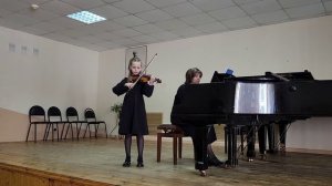 Колыбельная А. Захаров. Исп. Аня Петрова, ДМШ 7, 2 класс, г. Пенза