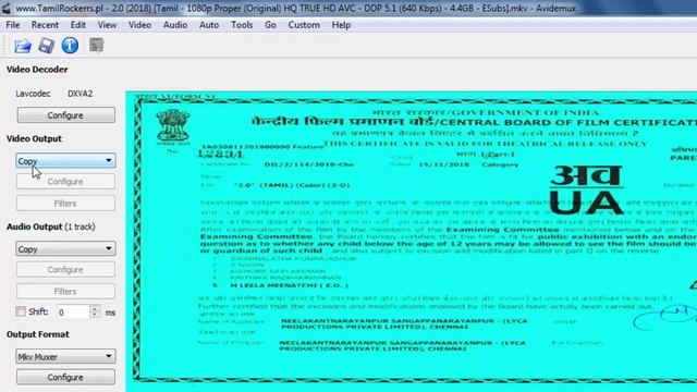 Avidemux Software Solution for "Audio Not supported error in your TV" смотреть онлайн