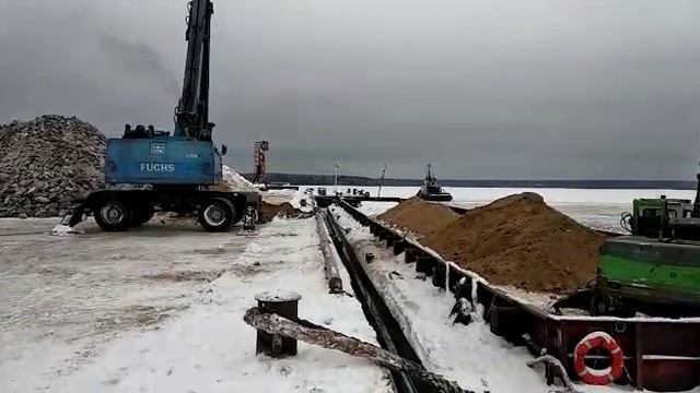 Перевалка сыпучих материалов