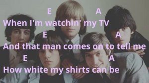 The Rolling Stones - I Can't Get No Satisfaction - Lyrics and Chords