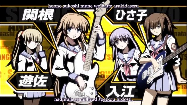Angel Beats - úvodní znělka 2 - CZ titulky смотреть онлайн