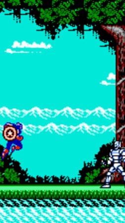 Captain America and the Avengers на Денди