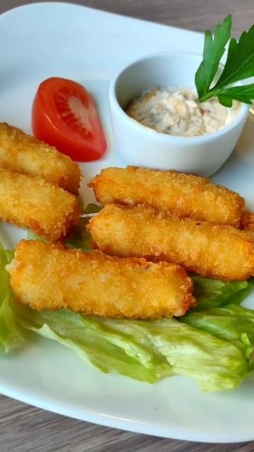 Сыр в панировке 🧀😝 Street food