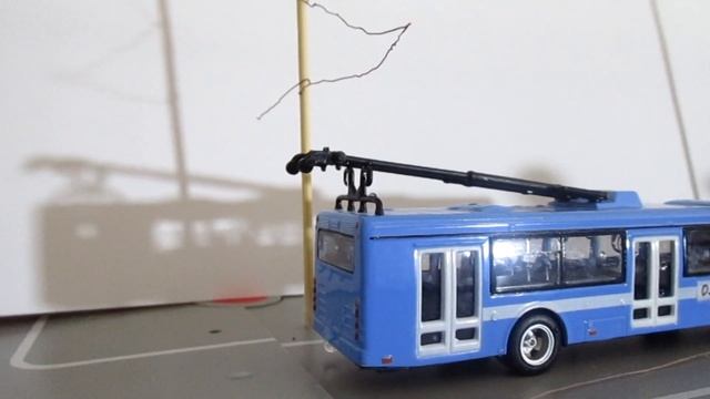 Как сделать контактную сеть для троллейбуса Автопром? смотреть онлайн