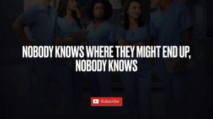 GREY’S ANATOMY| Opening Credits(Lyric Video)|Popular Lyrics #greysanatomy #shondarhimes