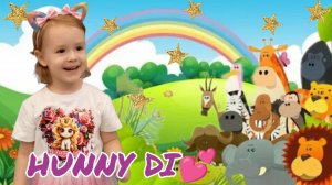 ✨ПРОГУЛКА В ЗООПАРКЕ✨ Видео для малышей. Детский канал Hunny Di 💕