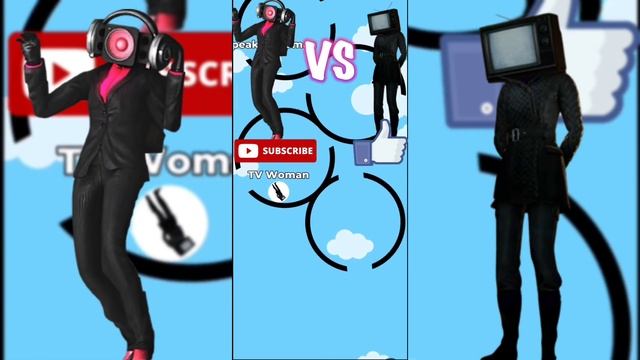 SPEAKER WOMAN VS TV WOMAN?! THIS IS A LEGENDARY BATTLE!💪