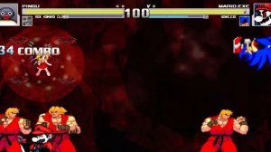 Mugen Request Pingu (Me) & Rox Howard Clones VS Mario.EXE & Sonic.EXE