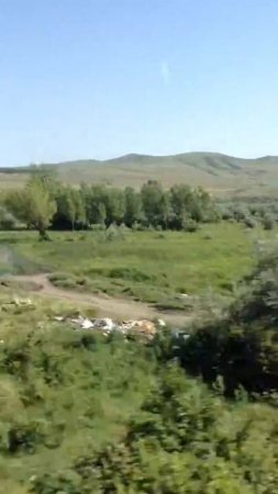 поезд Тбилиси Батуми вид из окна 2