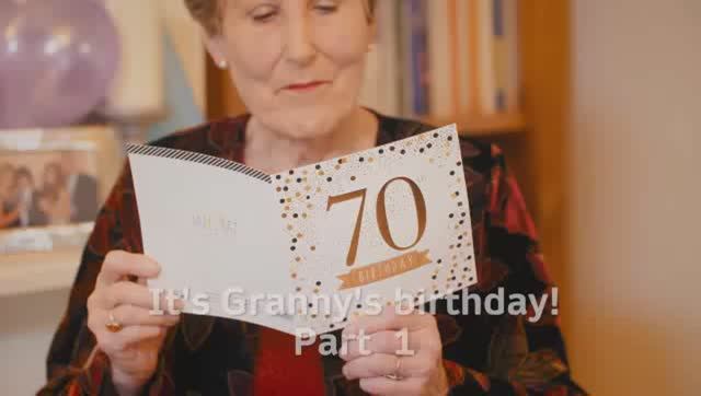 Granny's  birthday. Go getter 1. Module 1.2