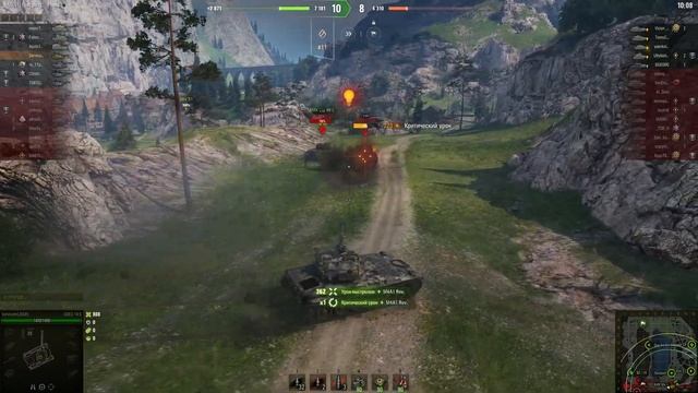 В World of Tanks таран - тоже оружие!