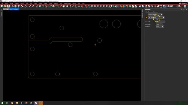 OrCAD Allegro Tutorial: How to Create Outline in OrCAD Allegro