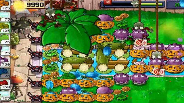 Plants vs Zombies/Растения против Зомби.Survival endless/Выживание бесконечно.367-368 waves/волны смотреть онлайн