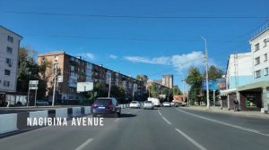 Driving in Rostov-on-Don from Voroshilovskiy avenue to Koroleva avenue | Russia 4k 60 fps