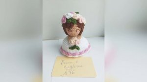 Работы девочек во втором отчёте марафона Весенний бум Амигуруми ( второй сезон).