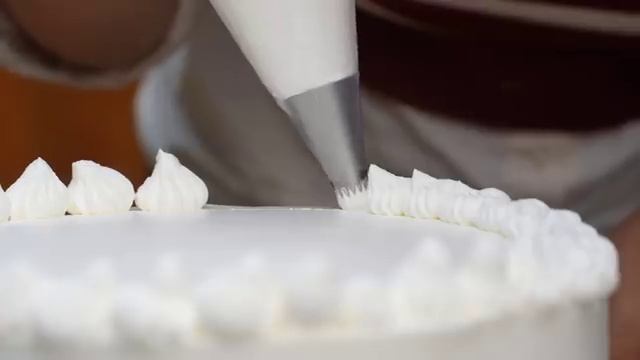 How to Make a Birthday Cake - Classic Vanilla Cake Recipe | Ly Thi Ca