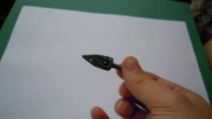 Ритуальный бронзовый наконечник стрелы 12 век Древняя Русь.avi