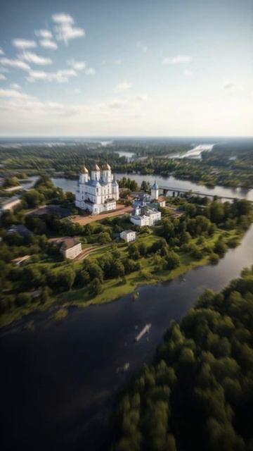 пиши свой город в комментарии #ai #art #нейросеть #великийновгород смотреть онлайн