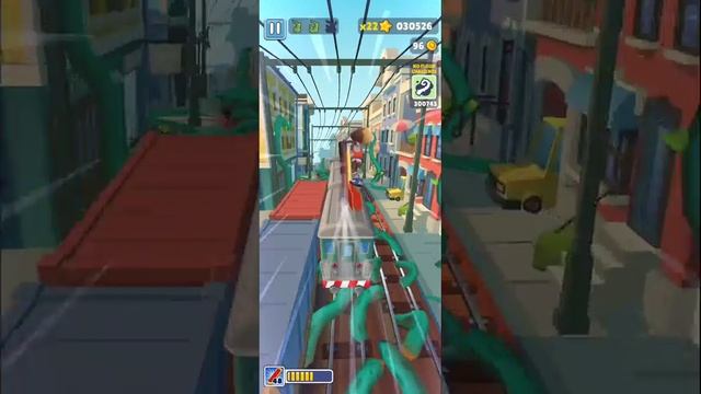 subway surfers gameplay part #18 With Phoenix,No floor challenge (plant invasion) смотреть онлайн