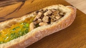 Если я хочу чего-то необычного, то я это приготовлю! Новый рецепт багета с начинкой!