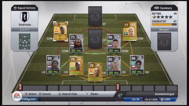 FIFA 13  | Amazing 10k Squad Builder