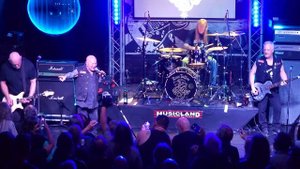 Rose Tattoo, Band intro and One of the Boys - At Musicland Melbourne
