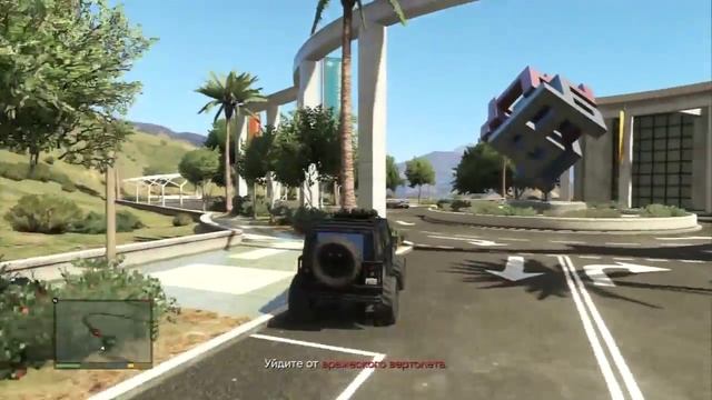 прохождение GTA 5 - 79 [Убегаем от вертолета] смотреть онлайн