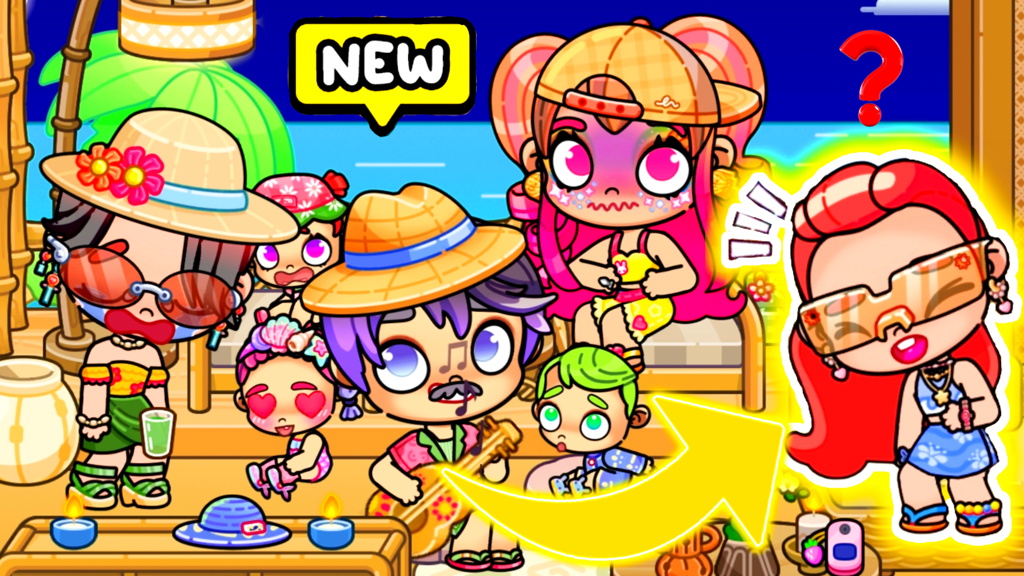 АНЯ ИСЧЕЗЛА? А ПАПА КРИНЖ 🤣 Аватар ворлд ПРИКЛЮЧЕНИЯ СЕМЬИ ЮТУБОВЫХ 💖 смотреть онлайн