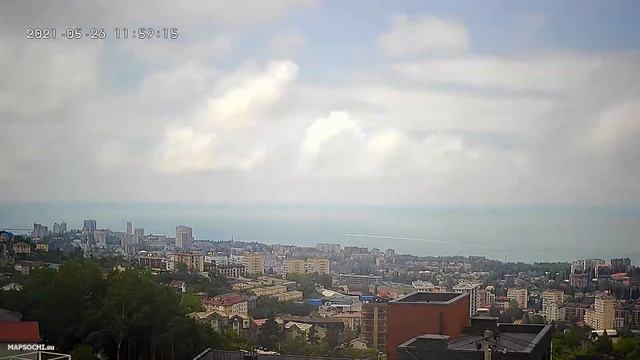 Timelapse Sochi - 1 day in 1 minute. 26.05.2021 смотреть онлайн