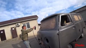 Как из буханки сделать машину. Покраска. #оффроуддлябедных